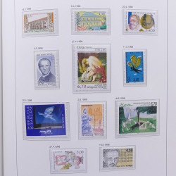 Collection timbres de France 1992-1998 neufs** en album DAVO.