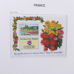 Collection timbres de France 1992-1998 neufs** en album DAVO.