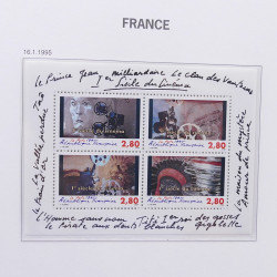 Collection timbres de France 1992-1998 neufs** en album DAVO.