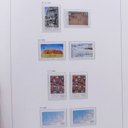 Collection timbres de France 1992-1998 neufs** en album DAVO.