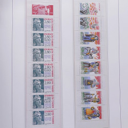 Collection timbres de France 1992-1998 neufs** en album DAVO.