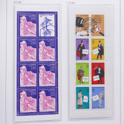 Collection timbres de France 1992-1998 neufs** en album DAVO.
