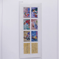 Collection timbres de France 1992-1998 neufs** en album DAVO.