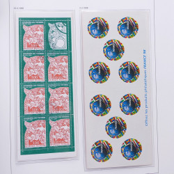 Collection timbres de France 1992-1998 neufs** en album DAVO.