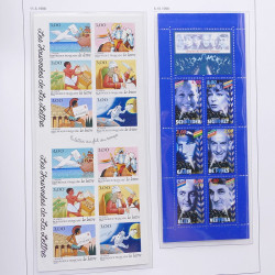 Collection timbres de France 1992-1998 neufs** en album DAVO.