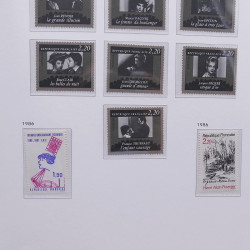 Collection timbres de France 1978-1992 neufs** en album DAVO.