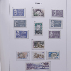 Collection timbres de France 1978-1992 neufs** en album DAVO.