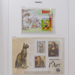 Collection timbres de France 1999-2003 neufs** en album DAVO.