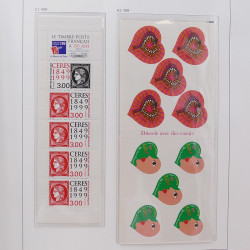 Collection timbres de France 1999-2003 neufs** en album DAVO.