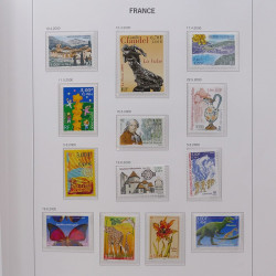 Collection timbres de France 1999-2003 neufs** en album DAVO.