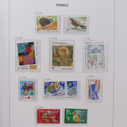 Collection timbres de France 1999-2003 neufs** en album DAVO.