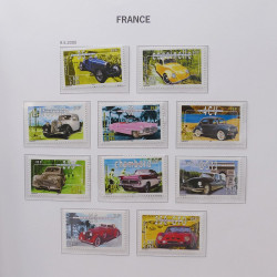 Collection timbres de France 1999-2003 neufs** en album DAVO.