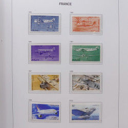 Collection timbres de France 1999-2003 neufs** en album DAVO.