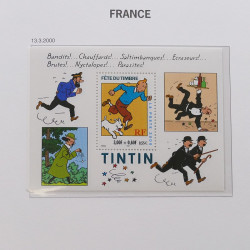 Collection timbres de France 1999-2003 neufs** en album DAVO.