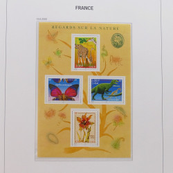 Collection timbres de France 1999-2003 neufs** en album DAVO.