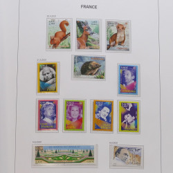 Collection timbres de France 1999-2003 neufs** en album DAVO.