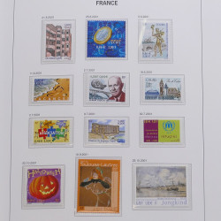 Collection timbres de France 1999-2003 neufs** en album DAVO.