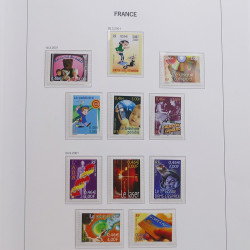 Collection timbres de France 1999-2003 neufs** en album DAVO.