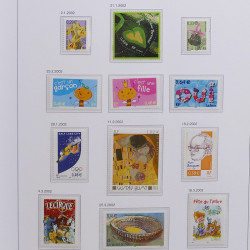 Collection timbres de France 1999-2003 neufs** en album DAVO.