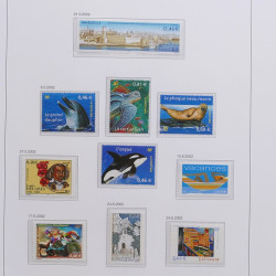 Collection timbres de France 1999-2003 neufs** en album DAVO.