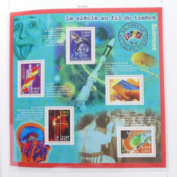 Collection timbres de France 1999-2003 neufs** en album DAVO.