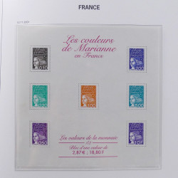 Collection timbres de France 1999-2003 neufs** en album DAVO.