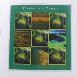 Collection timbres de France 1999-2003 neufs** en album DAVO.