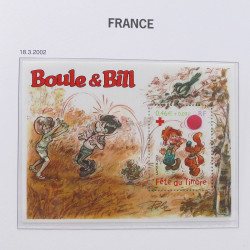 Collection timbres de France 1999-2003 neufs** en album DAVO.