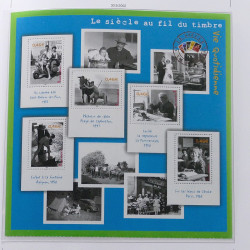 Collection timbres de France 1999-2003 neufs** en album DAVO.