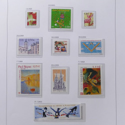 Collection timbres de France 1999-2003 neufs** en album DAVO.