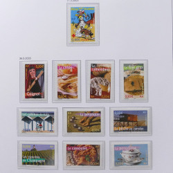 Collection timbres de France 1999-2003 neufs** en album DAVO.