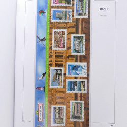 Collection timbres de France 1999-2003 neufs** en album DAVO.