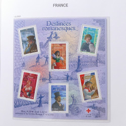 Collection timbres de France 1999-2003 neufs** en album DAVO.