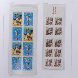 Collection timbres de France 1999-2003 neufs** en album DAVO.