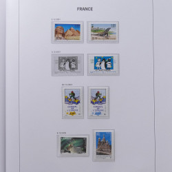 Collection timbres de France 1999-2003 neufs** en album DAVO.