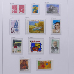 Collection timbres de France 2004-2007 neufs** en album DAVO.