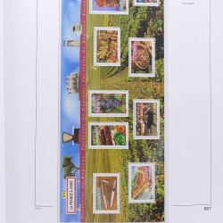 Collection timbres de France 2004-2007 neufs** en album DAVO.