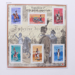 Collection timbres de France 2004-2007 neufs** en album DAVO.