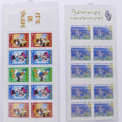 Collection timbres de France 2004-2007 neufs** en album DAVO.