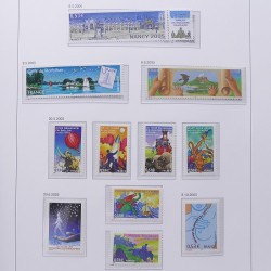 Collection timbres de France 2004-2007 neufs** en album DAVO.