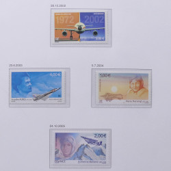 Collection timbres de France 2004-2007 neufs** en album DAVO.