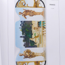 Collection timbres de France 2004-2007 neufs** en album DAVO.