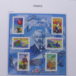 Collection timbres de France 2004-2007 neufs** en album DAVO.