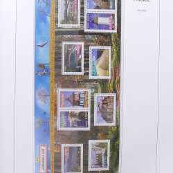 Collection timbres de France 2004-2007 neufs** en album DAVO.
