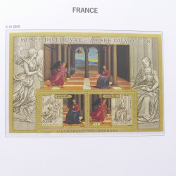 Collection timbres de France 2004-2007 neufs** en album DAVO.