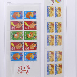 Collection timbres de France 2004-2007 neufs** en album DAVO.