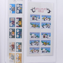 Collection timbres de France 2004-2007 neufs** en album DAVO.