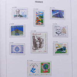 Collection timbres de France 2004-2007 neufs** en album DAVO.