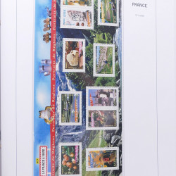 Collection timbres de France 2004-2007 neufs** en album DAVO.