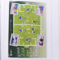 Collection timbres de France 2004-2007 neufs** en album DAVO.